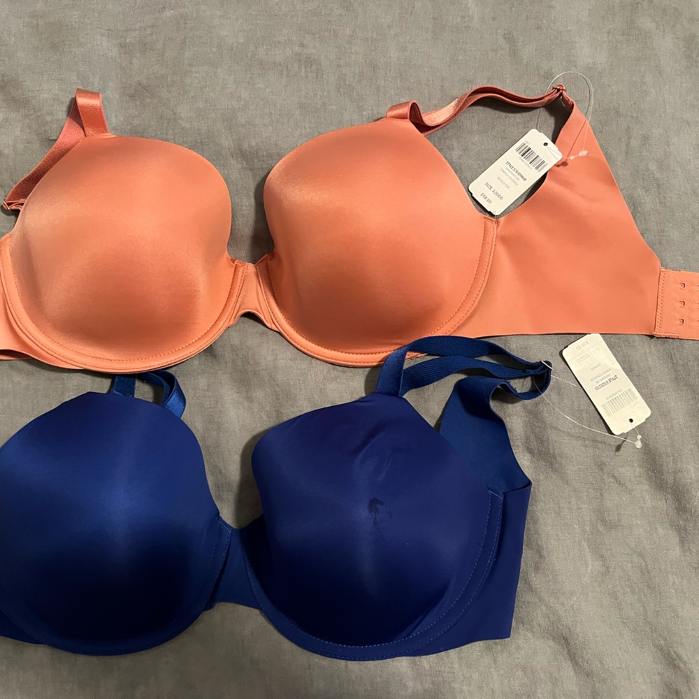 NWT Soma vanishing 360 perfect coverage bra bundle 32DDD